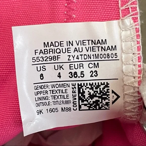 Converse Women's Chuck Taylor All Star Digital Floral Ox Basketball Shoe - Picture 11 of 11